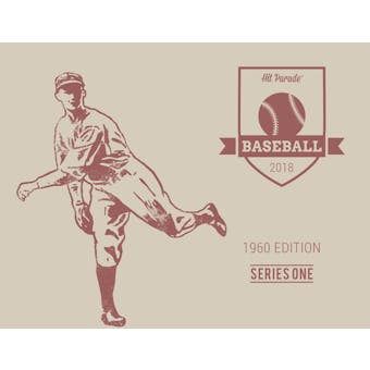 2018 Hit Parade Baseball 1960 Edition - Series 1 - 10 Box Hobby Case /450 PSA Graded Cards