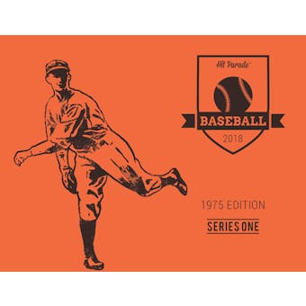 2018 Hit Parade Baseball 1975 Edition - Series -1- Hobby Box /238  Brett-Yount- PSA
