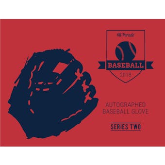 2018 Hit Parade Autographed Baseball Glove Hobby Box - Series #2 - Ted Williams & Cal Ripken Jr.!!