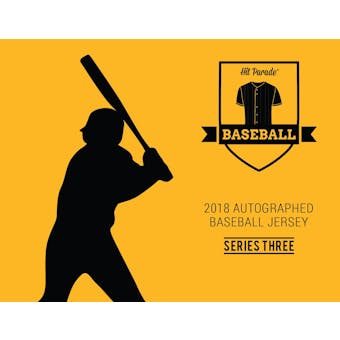 2018 Hit Parade Autographed Baseball Jersey Hobby Box - Series 3 - Mariano Rivera & George Springer
