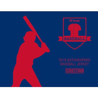 2018 Hit Parade Autographed Baseball Jersey Hobby Box - Series 4 - Aaron Judge & Manny Machado!!