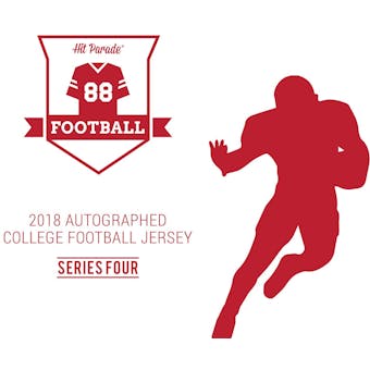 2018 Hit Parade Autographed College Football Jersey Hobby Box - Series 4 - Michigan Wolverines...TOM BRADY!