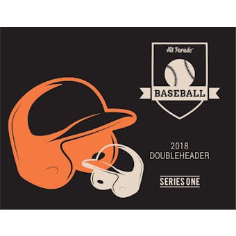2018 Hit Parade Auto DOUBLEHEADER Baseball Helmets 1-Box Ser 1- New Year 6 Spot Random Division Break #2