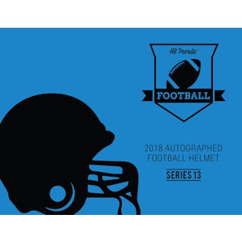 2018 Hit Parade Autographed Full Size Football Helmet Hobby Box - Series 13 - Matt Ryan ICE & Matt Stafford!!