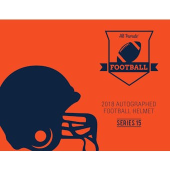 2018 Hit Parade Autographed Full Size Football Helmet Hobby Box - Series 15 - Rob Gronkowski & Alvin Kamara!!!