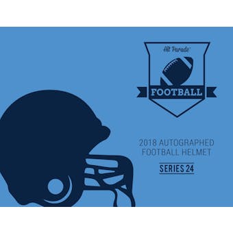 2018 Hit Parade Autographed Full Size Football Helmet Hobby Box - Series 24 - TOM BRADY!!!!