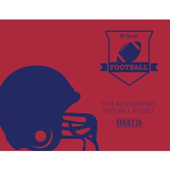 2018 Hit Parade Autographed Full Size Football Helmet Hobby Box - Series 28 - Joe Montana & Jerry Rice DUAL!!!