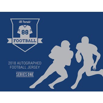 2018 Hit Parade Autographed Football Jersey Hobby Box - Series 1 - Dan Marino and Alvin Kamara!!