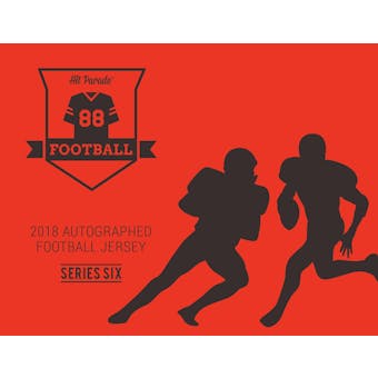 2018 Hit Parade Autographed Football Jersey Hobby Box - Series 6 - Dak Prescott & Barry Sanders!!!!