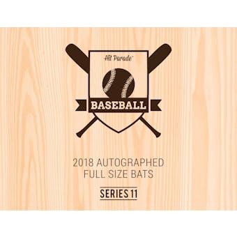 2018 Hit Parade Autographed Baseball Bat Hobby Box - Series 11 - Mike Trout & Jose Altuve!!!