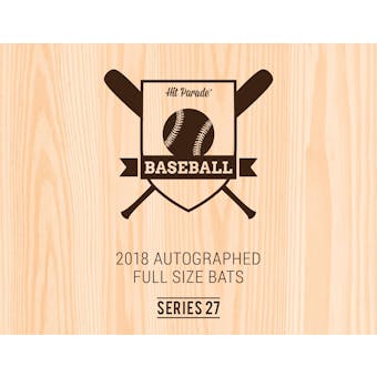 2018 Hit Parade Autographed Baseball Bat 1-Box Series 27- DACW Live 6 Spot Random Division Break #1