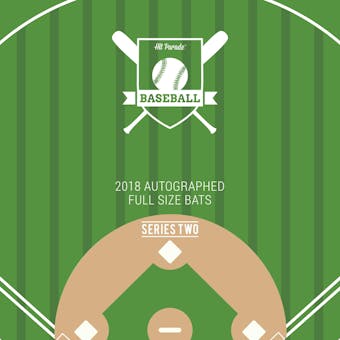2018 Hit Parade Autographed Baseball Bat Hobby Box - Series 2- Manny Machado & Carlos Correa!!!