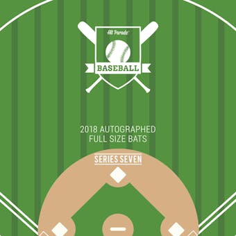 2018 Hit Parade Autographed Baseball Bat Hobby Box - Series 7 - Ken Griffey Jr.!!!!