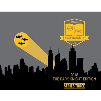 2018 Hit Parade The Dark Knight Graded Comic Edition Hobby Box - Series 3