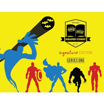 2018 Hit Parade Signature Series Graded Comic Edition Hobby Box - Series 1 - Saga #1 CGC 9.8 Sig Series!