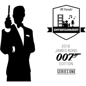 2018 Hit Parade James Bond 007 Edition - Series 1 - Hobby Box /50 Moore - Craig - Brosnan