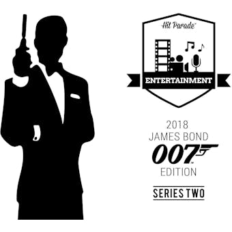 2018 Hit Parade James Bond 007 Edition - Series 2 - Hobby Box /50 Moore - Craig - Brosnan