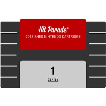 2018 Hit Parade Super Nintendo Cartridge Hobby Box - Series 1 - Mega Man X3, Earthbound & Chrono Trigger!