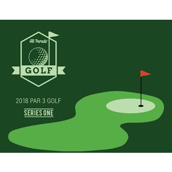 2018 Hit Parade Autographed Par 3 Golf Hobby Box - Series 1-  3-Box - DACW Live 9 Spot Random Hit Break #2