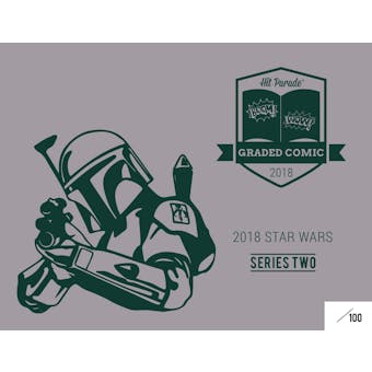 2018 Hit Parade Star Wars Graded Comic Edition Hobby Box - Series 2 - Carrie Fisher, John Boyega Autos!