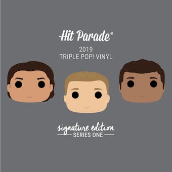 2019 Hit Parade Triple POP Vinyl Signature Edition Hobby Box - Series 1 - Chris Evans & Mark Ruffalo Autos!