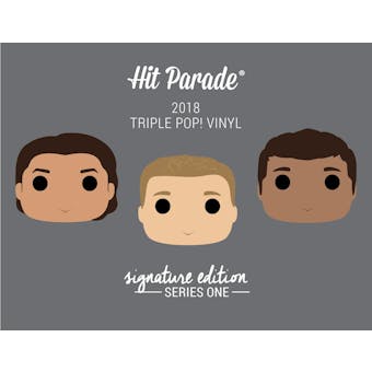 2018 Hit Parade Triple POP Vinyl Signature Edition Hobby Box - Series 1 - Tom Holland, Robert Englund Autos!