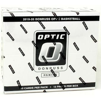 2019/20 Panini Donruss Optic Basketball Multi Cello 12-Pack Box
