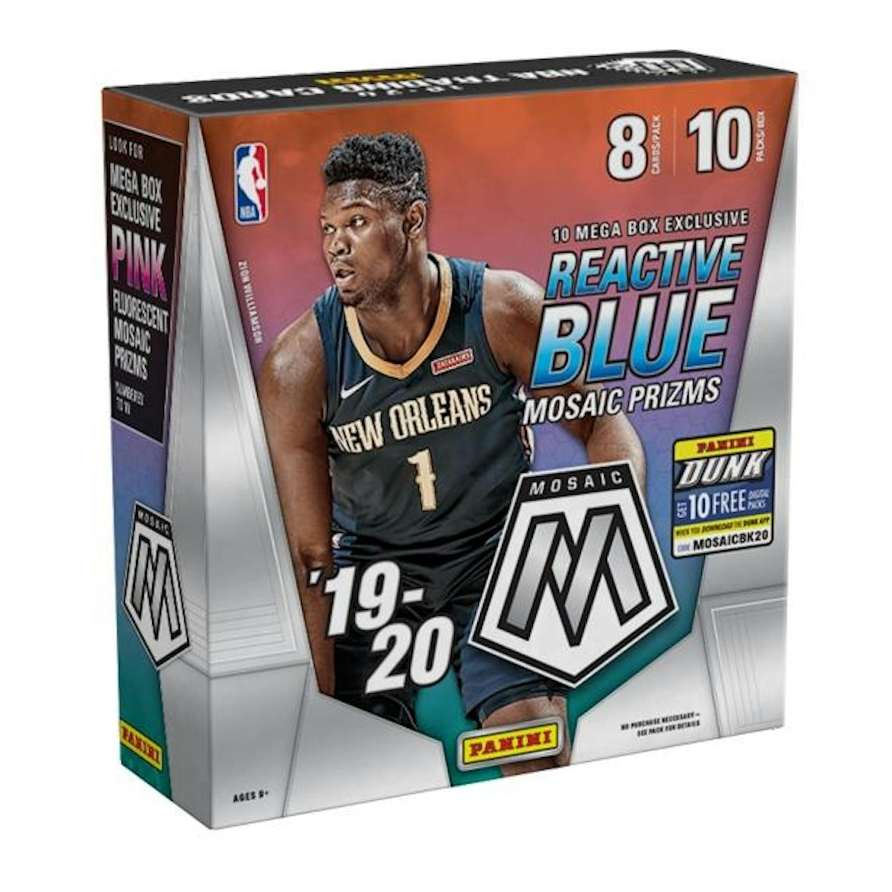 2019/20 Panini Mosaic Basketball Mega Box | DA Card World