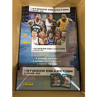 2019/20 Panini NBA Basketball Sticker Collection 100-Pack Box (PLUS 20 FREE ALBUMS!) 4-box case