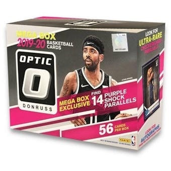 2019/20 Panini Donruss Optic Basketball Mega Box (56-Cards)