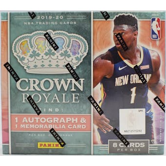 2019/20 Panini Crown Royale Basketball Hobby Box