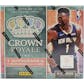 2019/20 Panini Crown Royale Basketball Hobby 16-Box Case