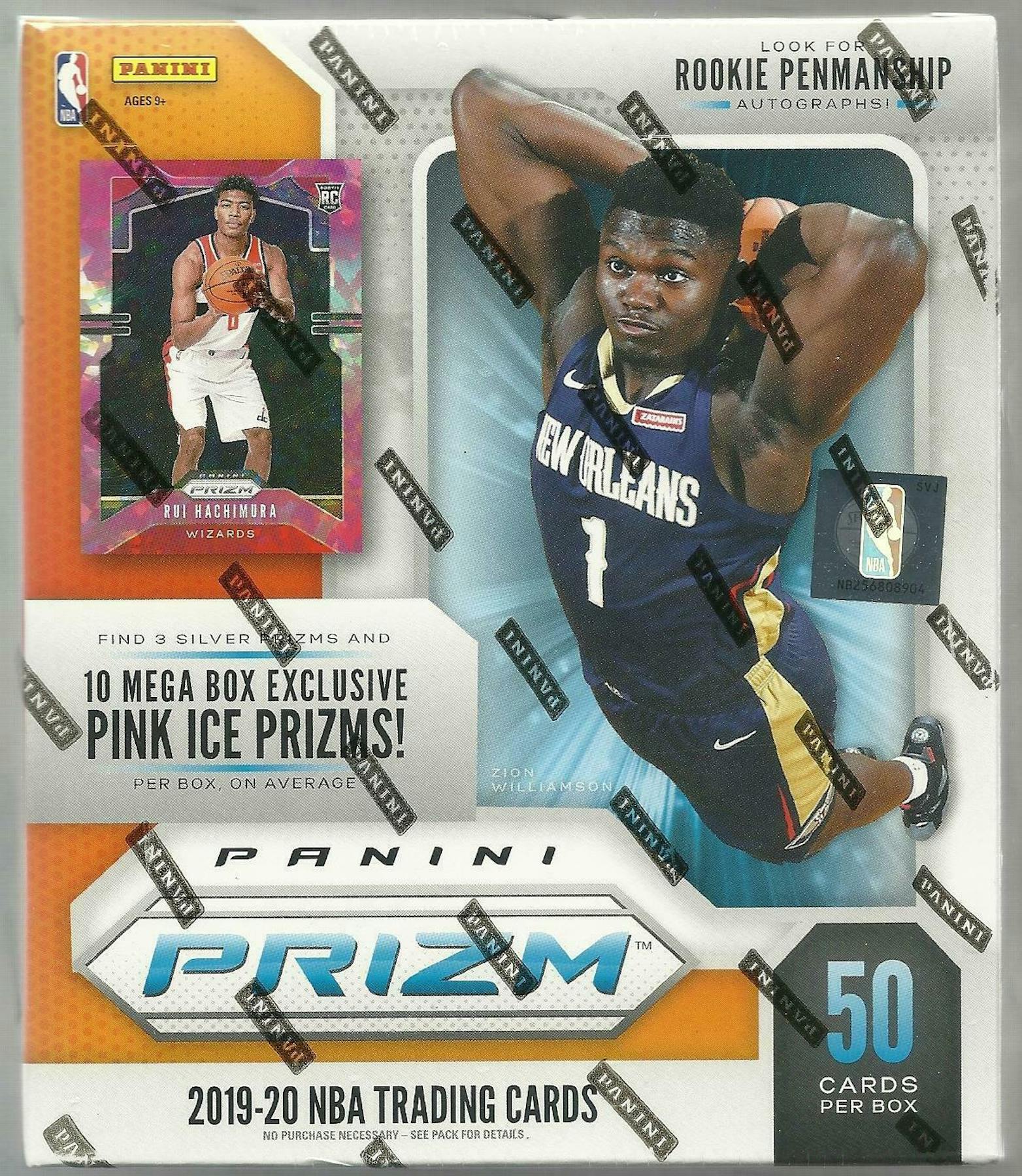 2019 20 Panini Prizm Basketball Mega Box 50 Ct Da Card World