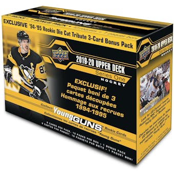 2019/20 Upper Deck Series 1 Hockey Mega Box