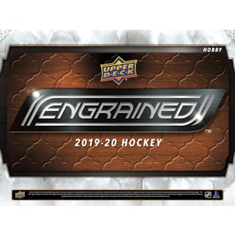 2019/20 Upper Deck Engrained Hockey 5-Box Case- DACW Live 31 Team Random Break #2