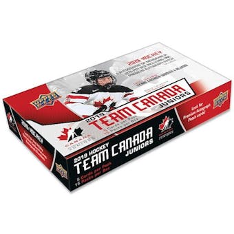 2019/20 Upper Deck Team Canada Juniors Hockey Hobby Box