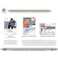 2019/20 Upper Deck SP Authentic Hockey Hobby 8-Box Case