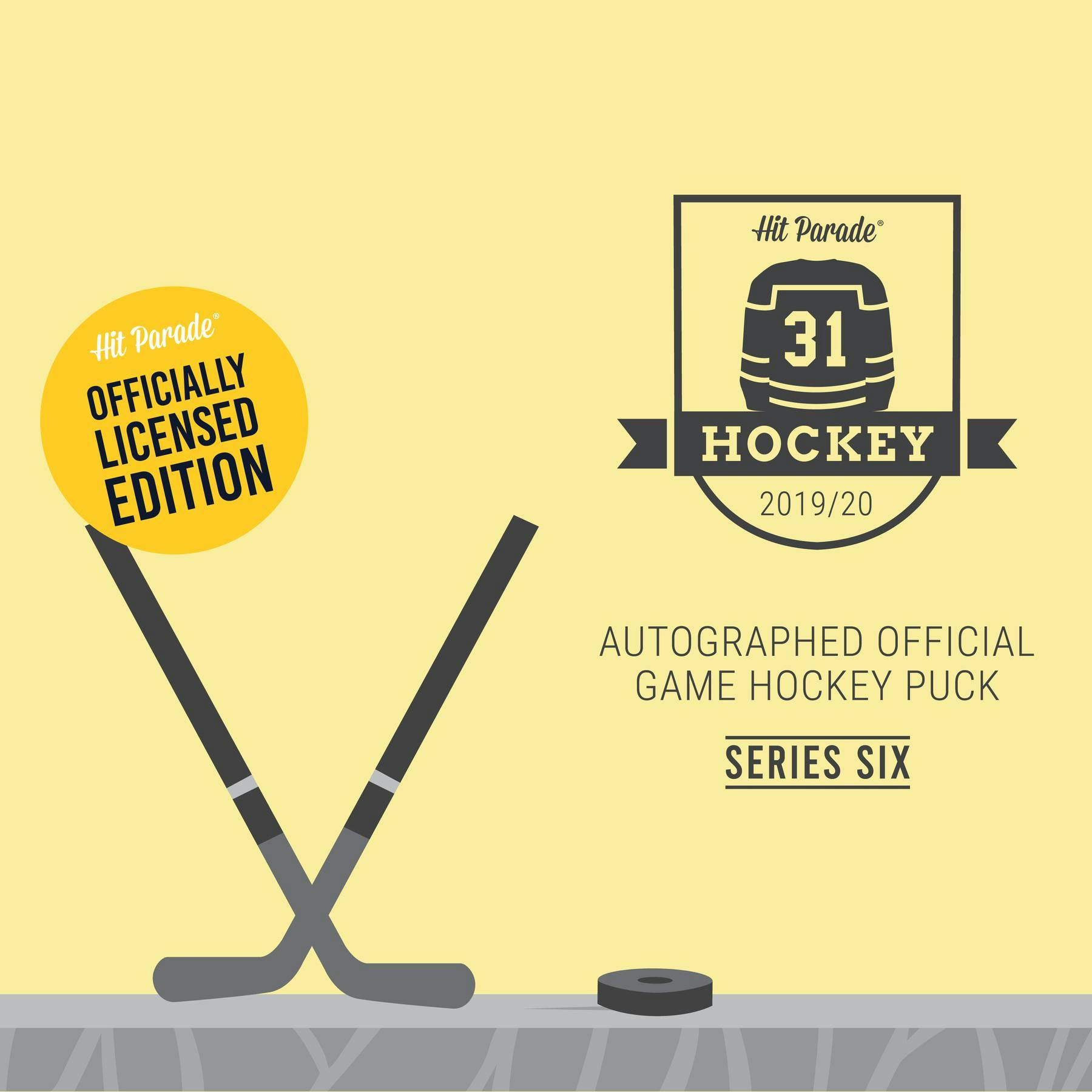 2019 20 Hit Parade Autographed Hockey Official Game Puck Edition Series 6 Hobby Box Pastrnak Ships 7 10