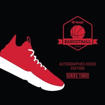 2019/20 Hit Parade Autographed Basketball "KICKS" Hobby Box - Series 3 - Michael Jordan UDA!!!