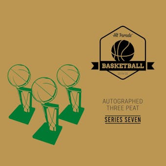 2019/20 Hit Parade Autographed THREE PEAT Basketball Hobby Box - Series 7 - Zion, Giannis, & Trae Young!!
