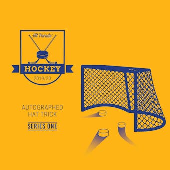 2019/20 Hit Parade Autographed HAT TRICK Hockey - Series 1 - Hobby Box McDavid, Matthews & Ovechkin!