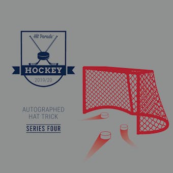 2019/20 Hit Parade Autographed HAT TRICK Hockey Hobby Box - Series 4 - Gretzky, Crosby & McDavid!!