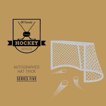 2019/20 Hit Parade Autographed HAT TRICK Hockey Hobby Box - Series 5 Crosby, McDavid, Jagr & Yzerman!!