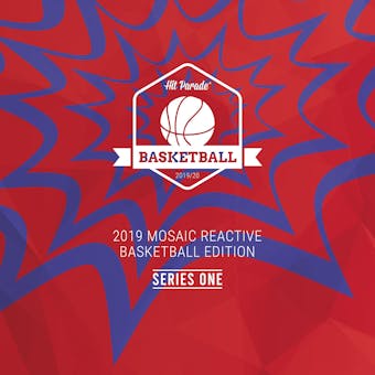 2019/20 Hit Parade 2019 Mosaic Reactive Basketball Ed Ser 1- 3-Box- DACW Live 6 Spot Random Division Break #1