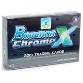 2019 Bowman Chrome X Baseball Hobby Box