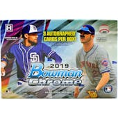 2019 Bowman Chrome Baseball HTA Choice Hobby Box