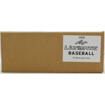 2019 Leaf Ultimate Baseball Hobby 12-Box Case