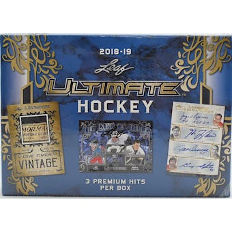 2018/19 Leaf Ultimate Hockey Hobby Box