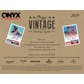 2019 Onyx Vintage Baseball Hobby Box