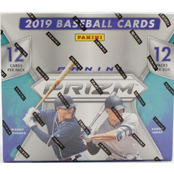 2019 Panini Prizm 1st Off The Line Baseball Hobby Box